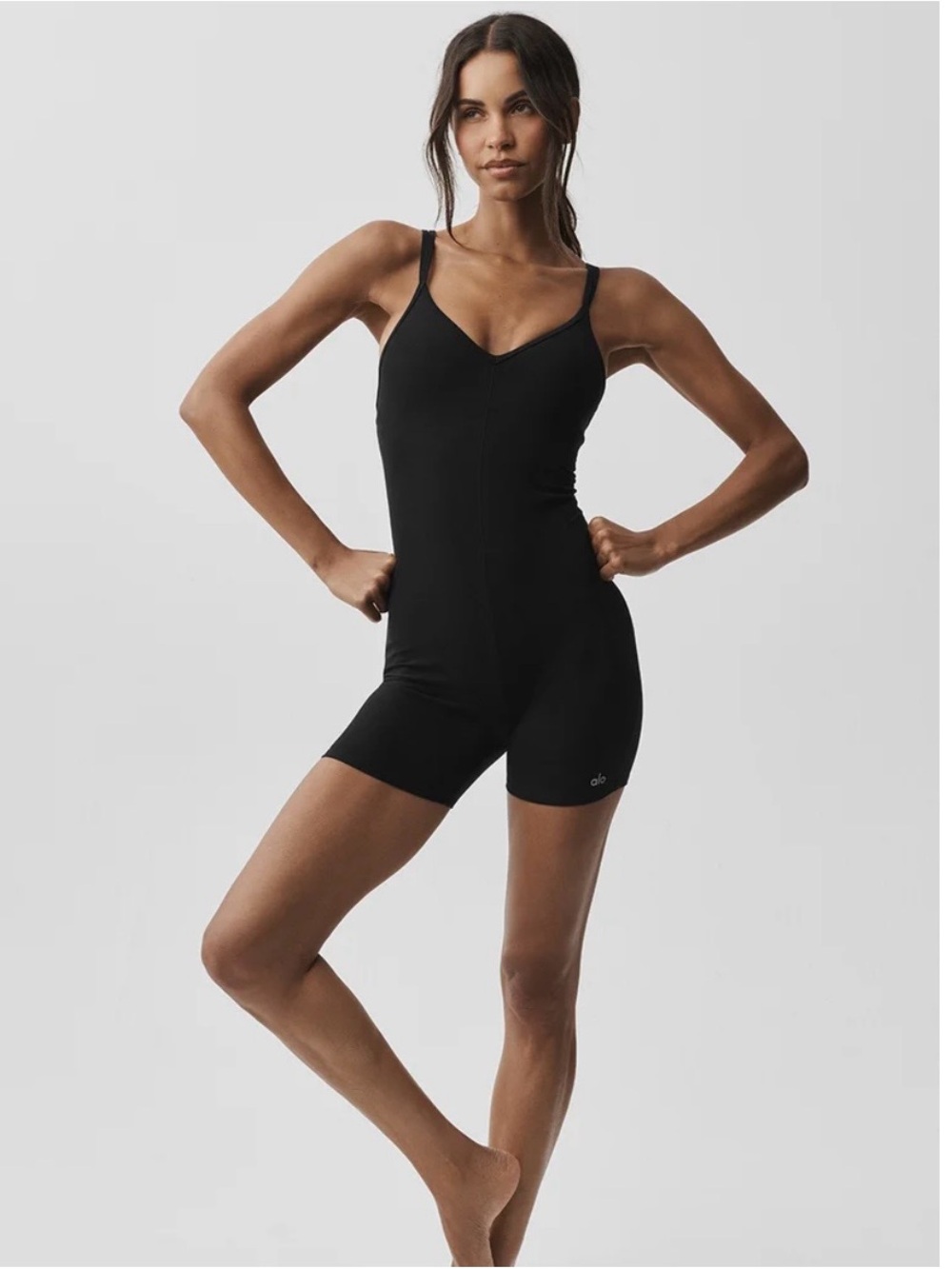 ALO Yoga Black Suns Out Onsie